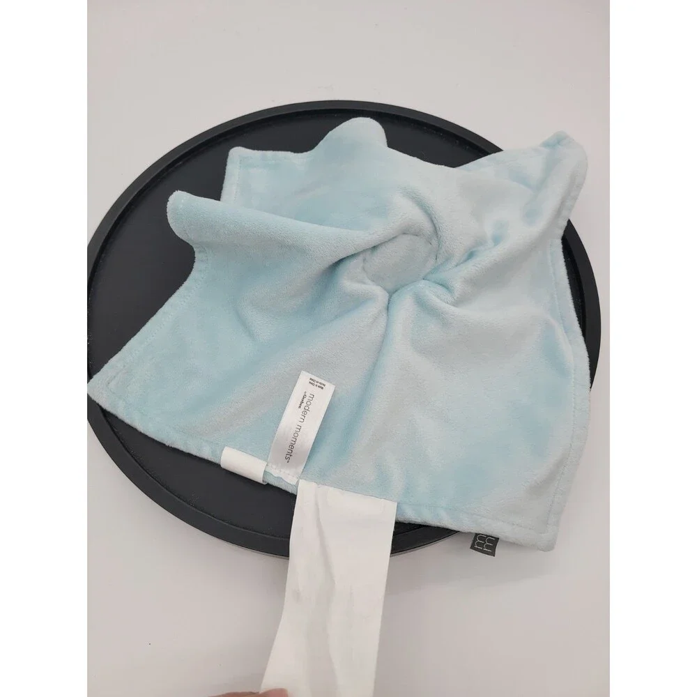 Modern Moments Gerber Baby Lovey Blue Racoon Security Blanket